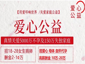 开州捐卵助孕生子 爱心志愿者招募